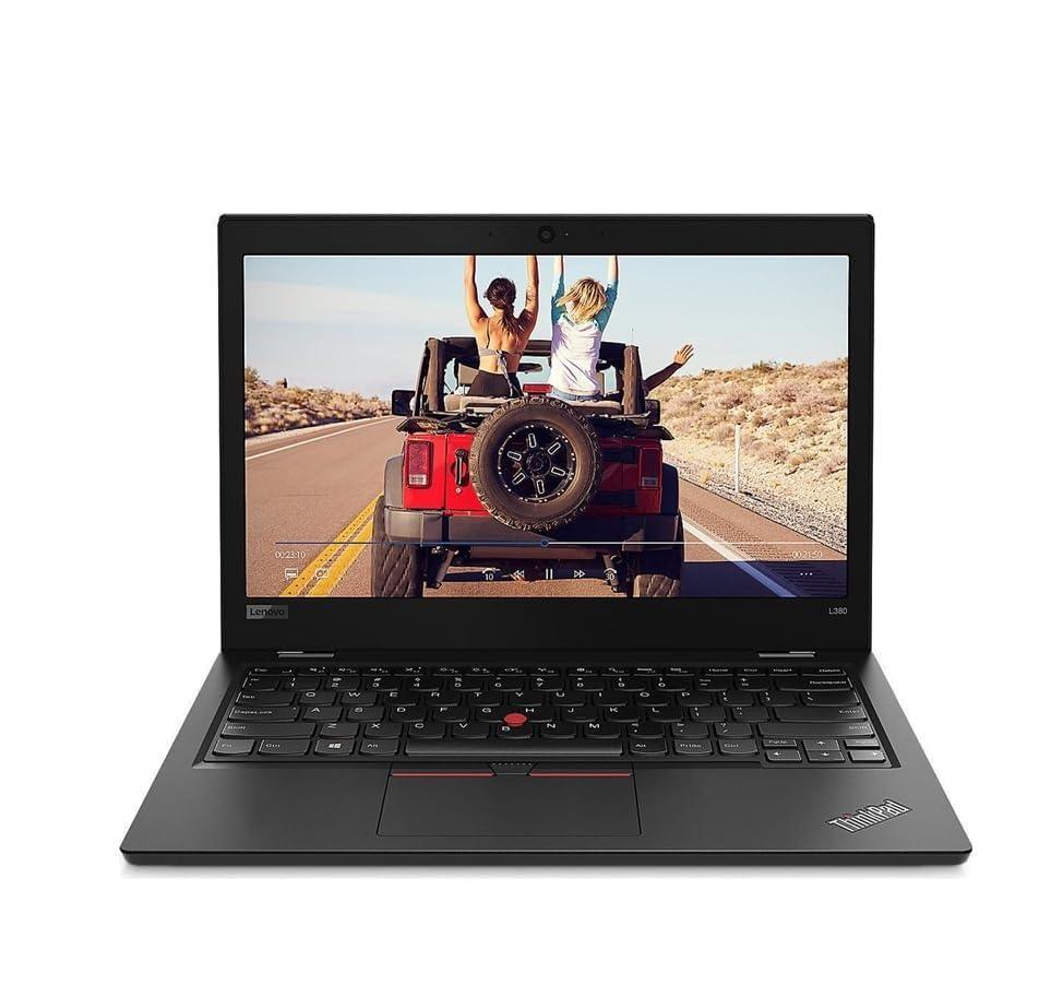 (Refurbished) Lenovo ThinkPad L380 8th Gen Core i5 Laptop, 16 GB RAM, 512GB SSD , 13.3 inch IPS FULL HD , Windows 11 (Upgraded), MS Office, black - Triveni World