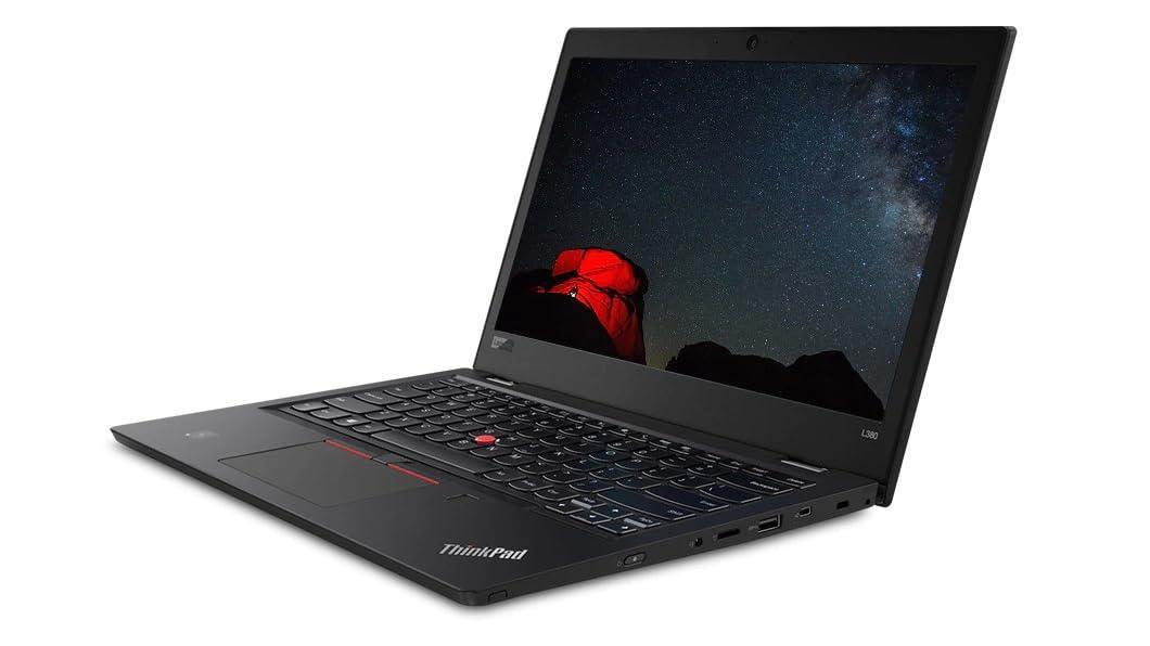 (Refurbished) Lenovo ThinkPad L380 8th Gen Core i5 Laptop, 16 GB RAM, 512GB SSD , 13.3 inch IPS FULL HD , Windows 11 (Upgraded), MS Office, black - Triveni World