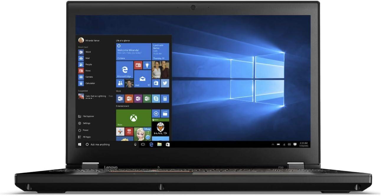 (Refurbished) Lenovo ThinkPad P50 Intel Core i7-6820HQ Quad Core Processor Nvidia M1000M 2GB Graphic Laptop (16 GB DDR4 RAM/512 GB SSD/15.6" (39.62 cm) FHD (1080p)/Windows 10/WiFi/Bluetooth/Webcam) - Triveni World