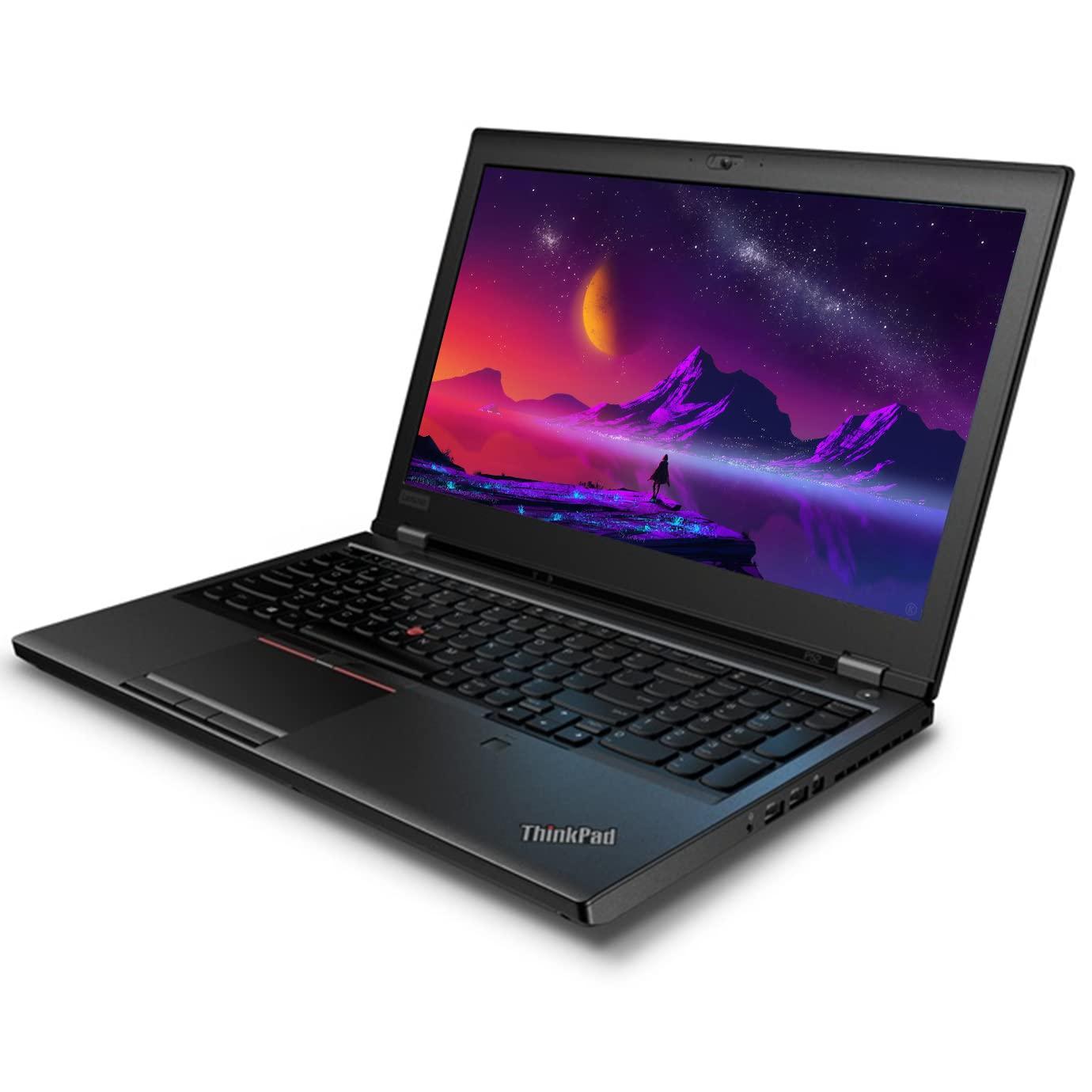 (Refurbished) Lenovo ThinkPad P52 8th Gen Intel Core i7 Workstation FHD Laptop (16 GB DDR4 RAM, 512 GB SSD, 15.6" (39.6 cm) FHD, 4GB GDDR5 NVIDIA Graphics Card, Windows 11, MS Office), Black - Triveni World