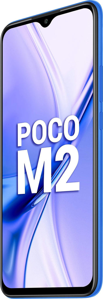 (Refurbished) MI Poco M2 (Slate Blue, 6GB RAM, 64GB Storage) - Triveni World