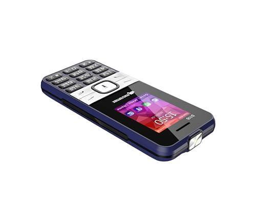 (Refurbished) Micromax S116, Dual Sim Keypad with Long Lasting Battery & Dedicated Notification Ring, Wireless FM with Auto Call Recording | Blue - Triveni World