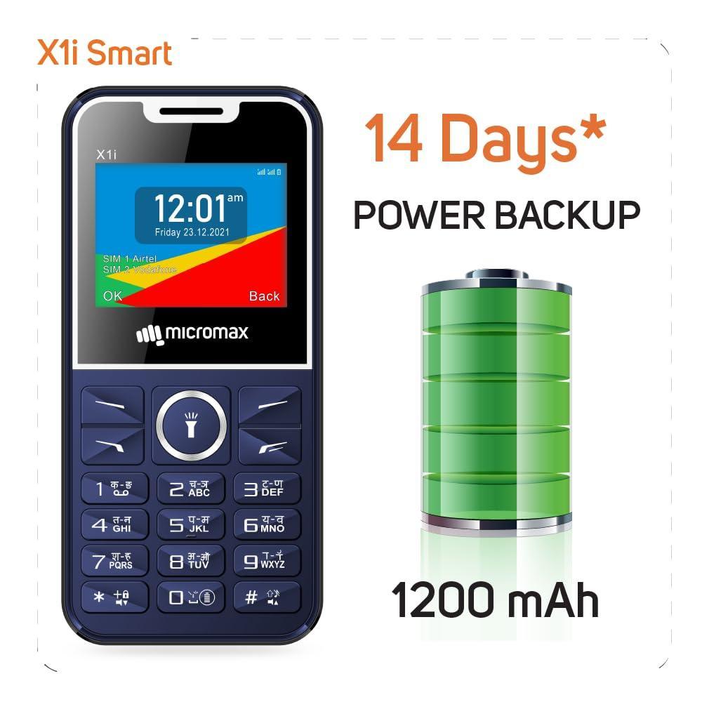 (Refurbished) Micromax X1i Smart - Blue - Triveni World