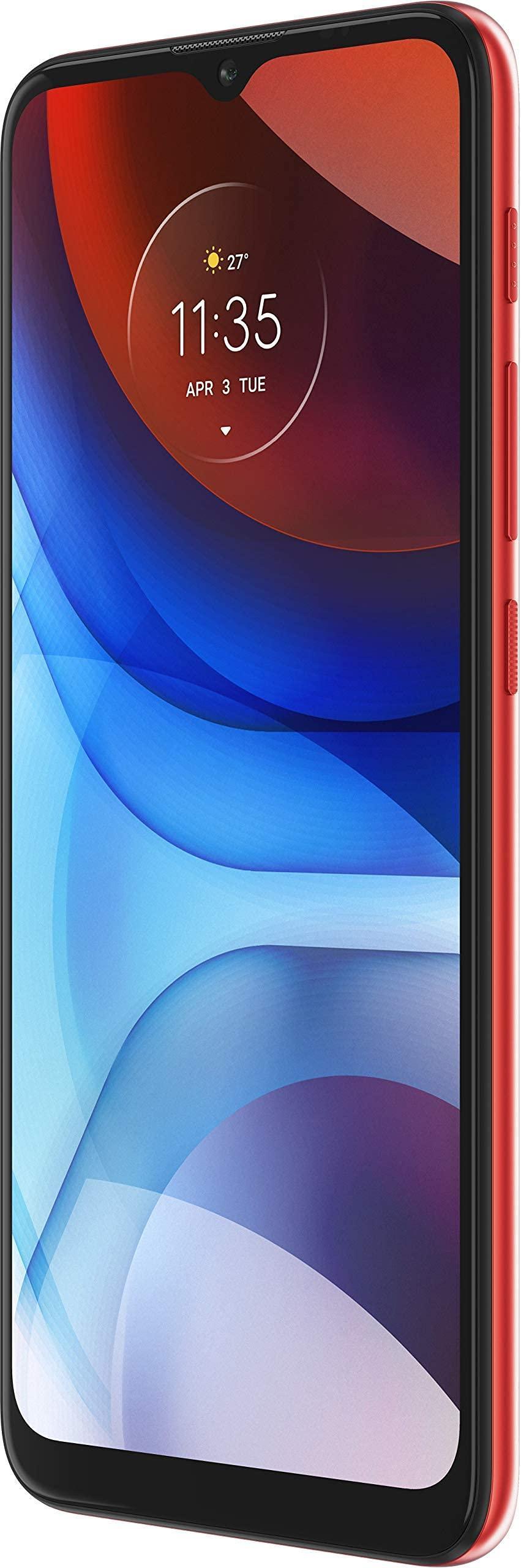 (Refurbished) Motorola E7 Power (Coral Red, 4GB RAM, 64GB Storage) - Triveni World