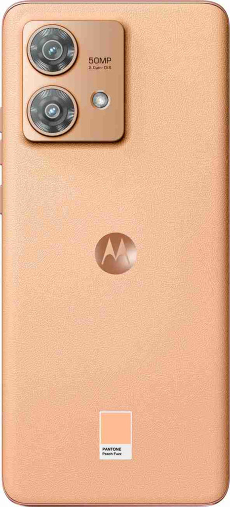 (Refurbished) Motorola Edge 40 Neo 5G (Peach Fuzz, 8GB RAM, 128GB Storage) - Triveni World