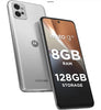 (Refurbished) Motorola G32 (Satin Silver, 8GB RAM, 128GB Storage) | 6.55 inch Full HD+ Display | 50MP + 8MP + 2MP | 16MP Front Camera | 5000 mAh Battery | Qualcomm Snapdragon 680 Processor - Triveni World