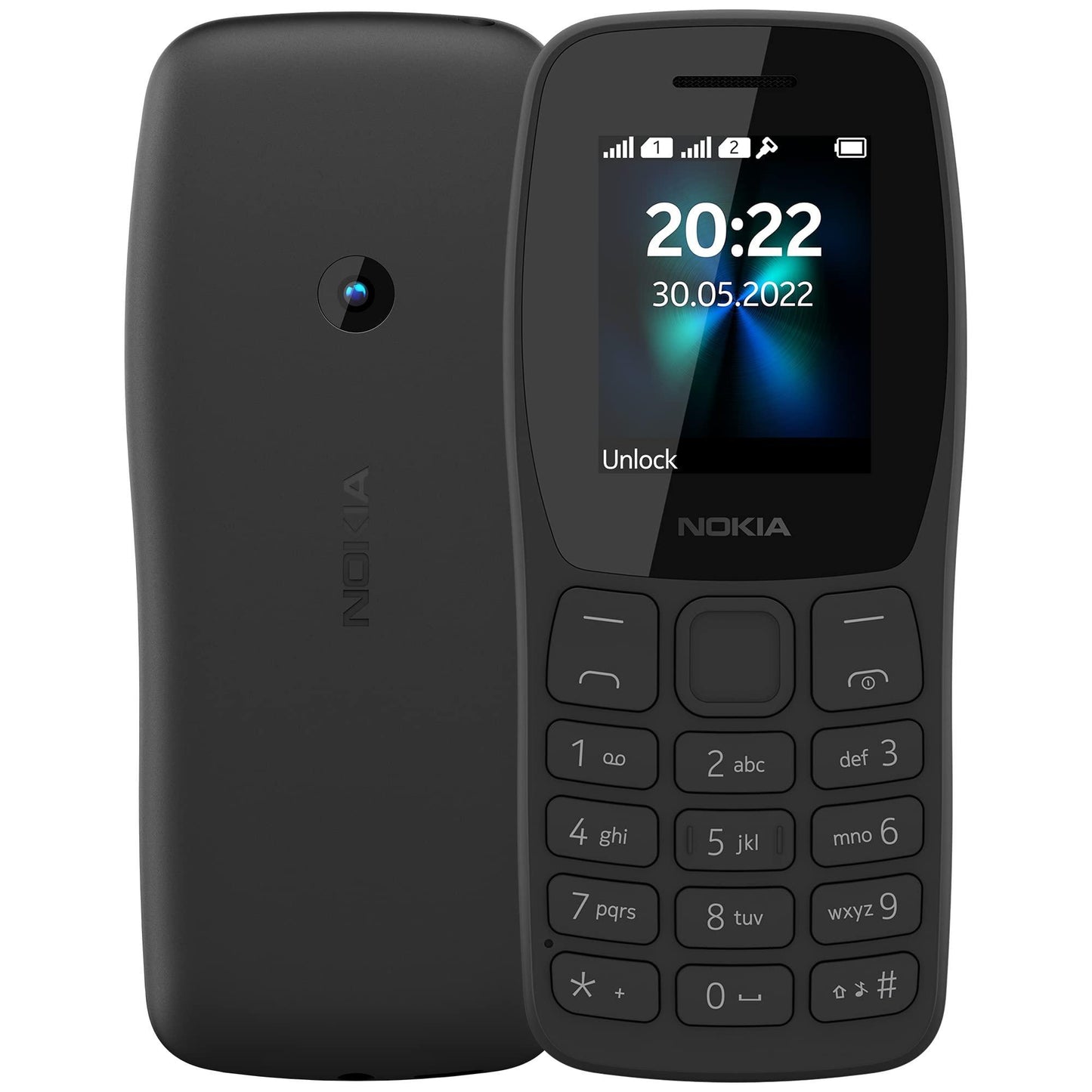 (Refurbished) NOKIA 110 TA-1434 DS in Charcoal - Triveni World