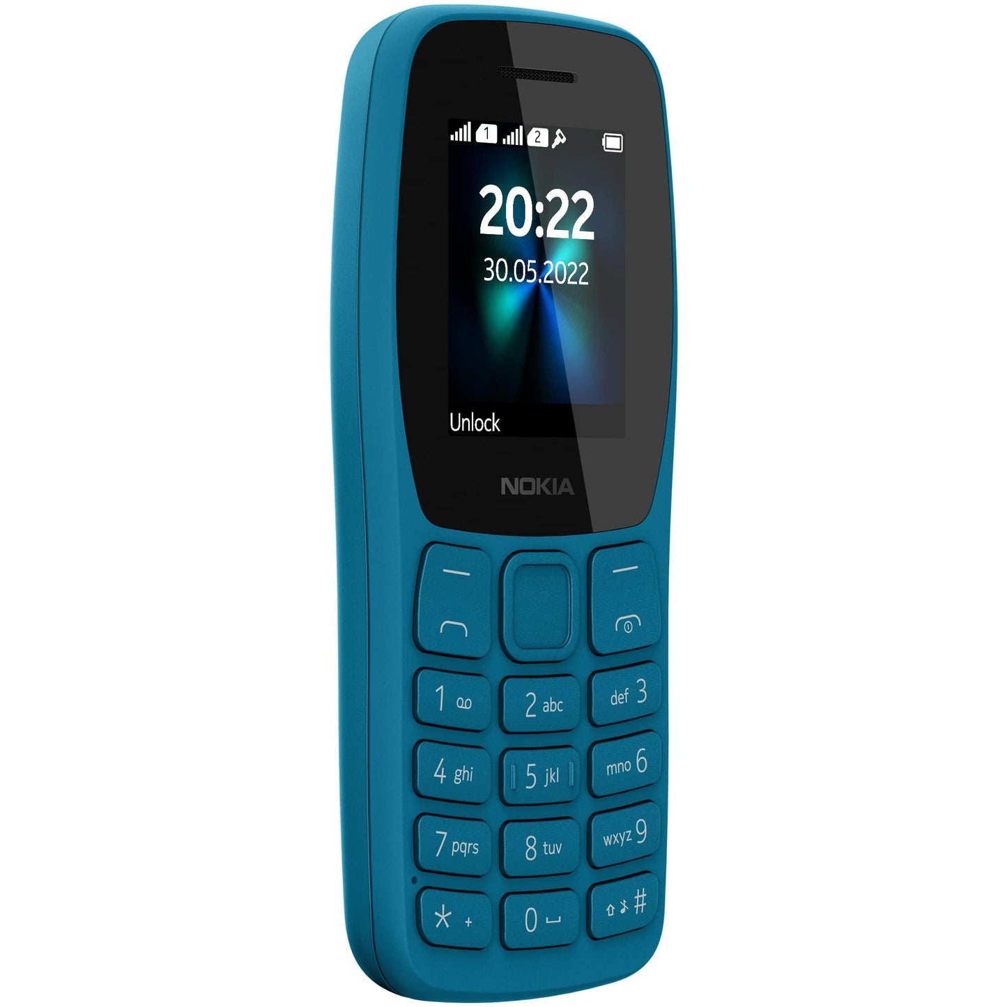 (Refurbished) NOKIA 110 TA-1434 DS in Cyan - Triveni World