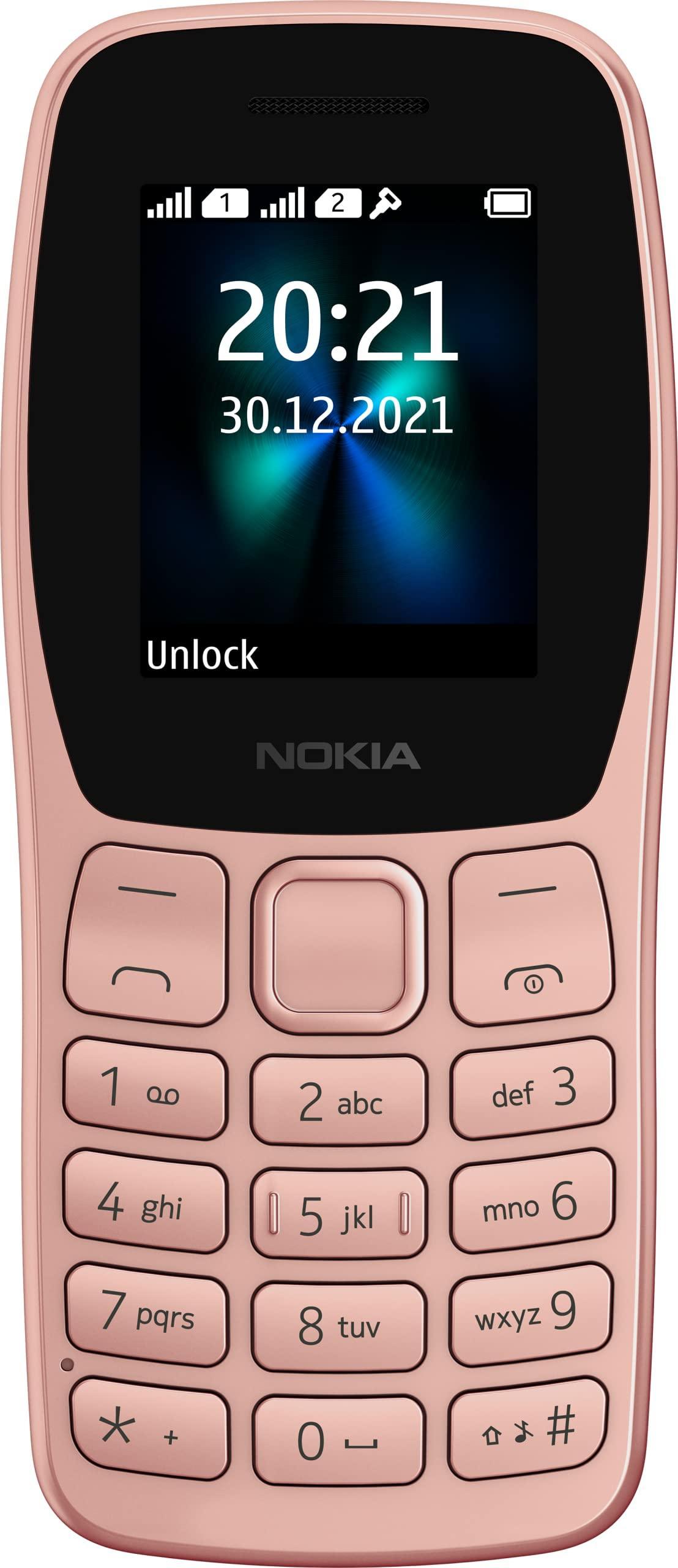 (Refurbished) NOKIA 110 TA-1434 DS in Rosegold - Triveni World