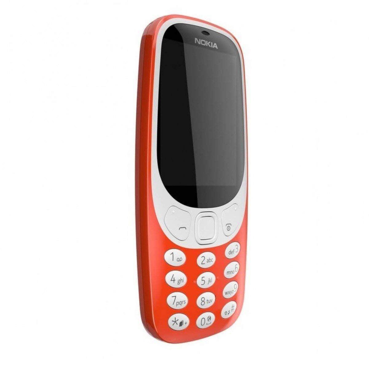 (Refurbished) Nokia 3310 (Warm Red) - Triveni World