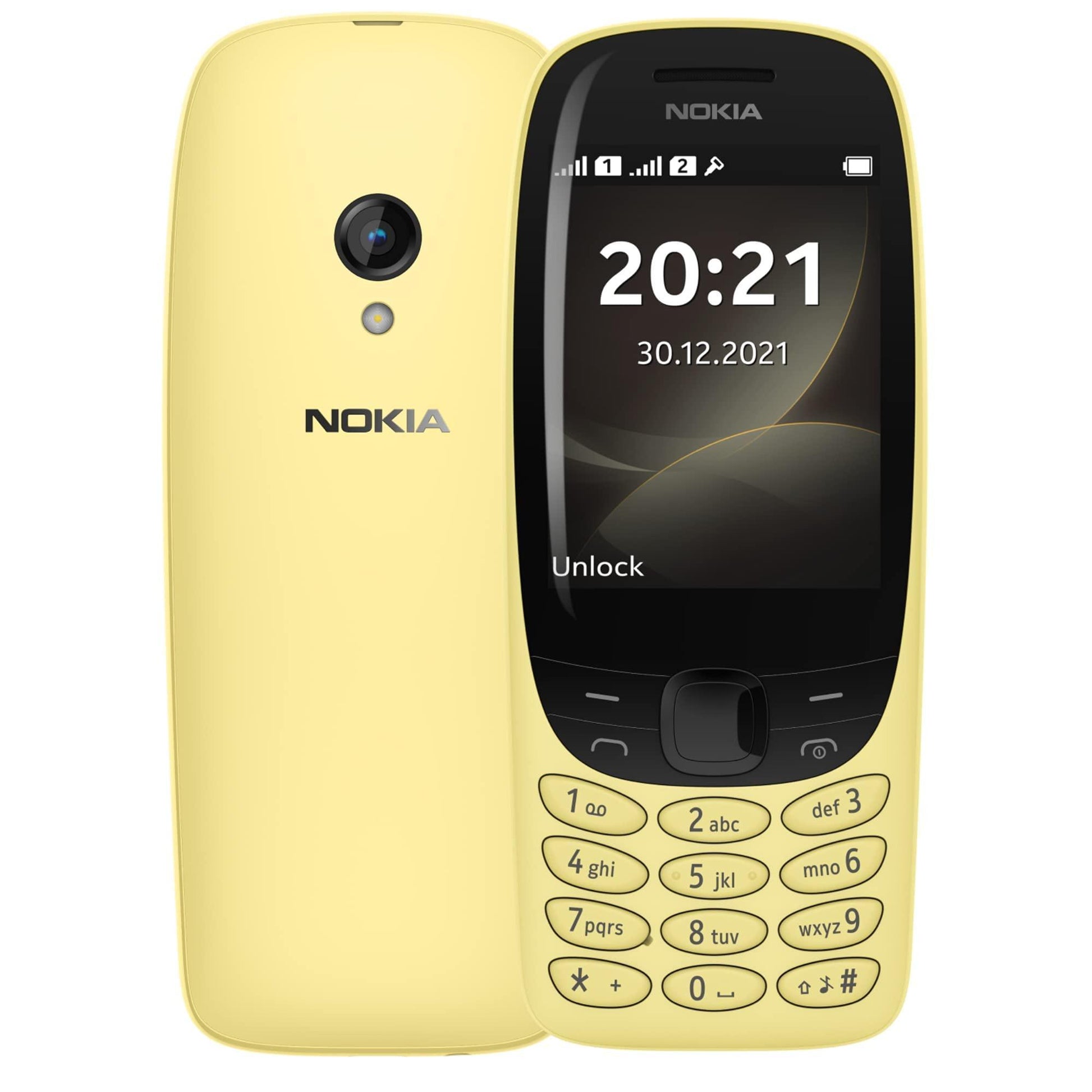 (Refurbished) Nokia 6310 Dual SIM Feature Phone with a 2.8” Screen, Wireless FM Radio and Rear Camera | - Triveni World