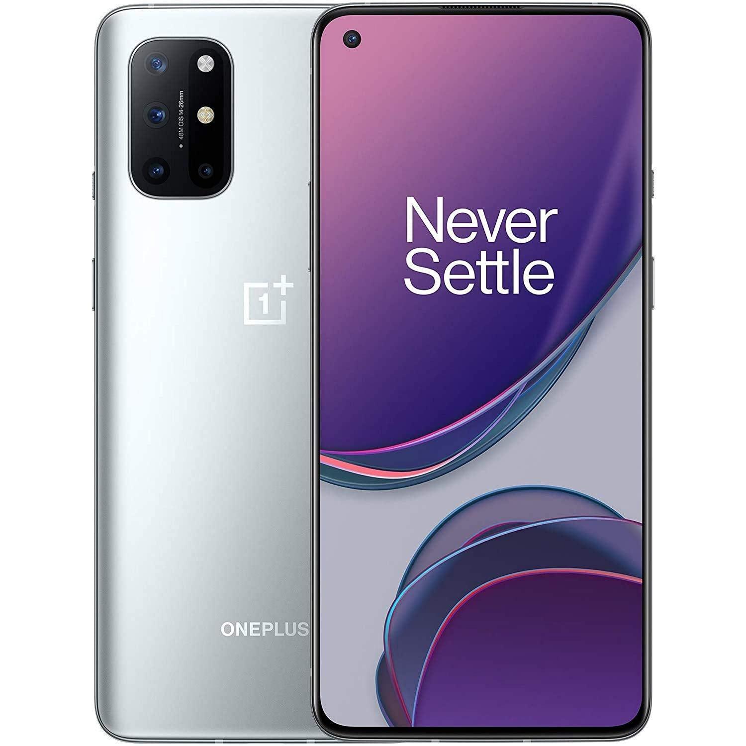 (Refurbished) OnePlus 8T 5G Lunar Silver, 8GB RAM, 128GB Storage - Triveni World