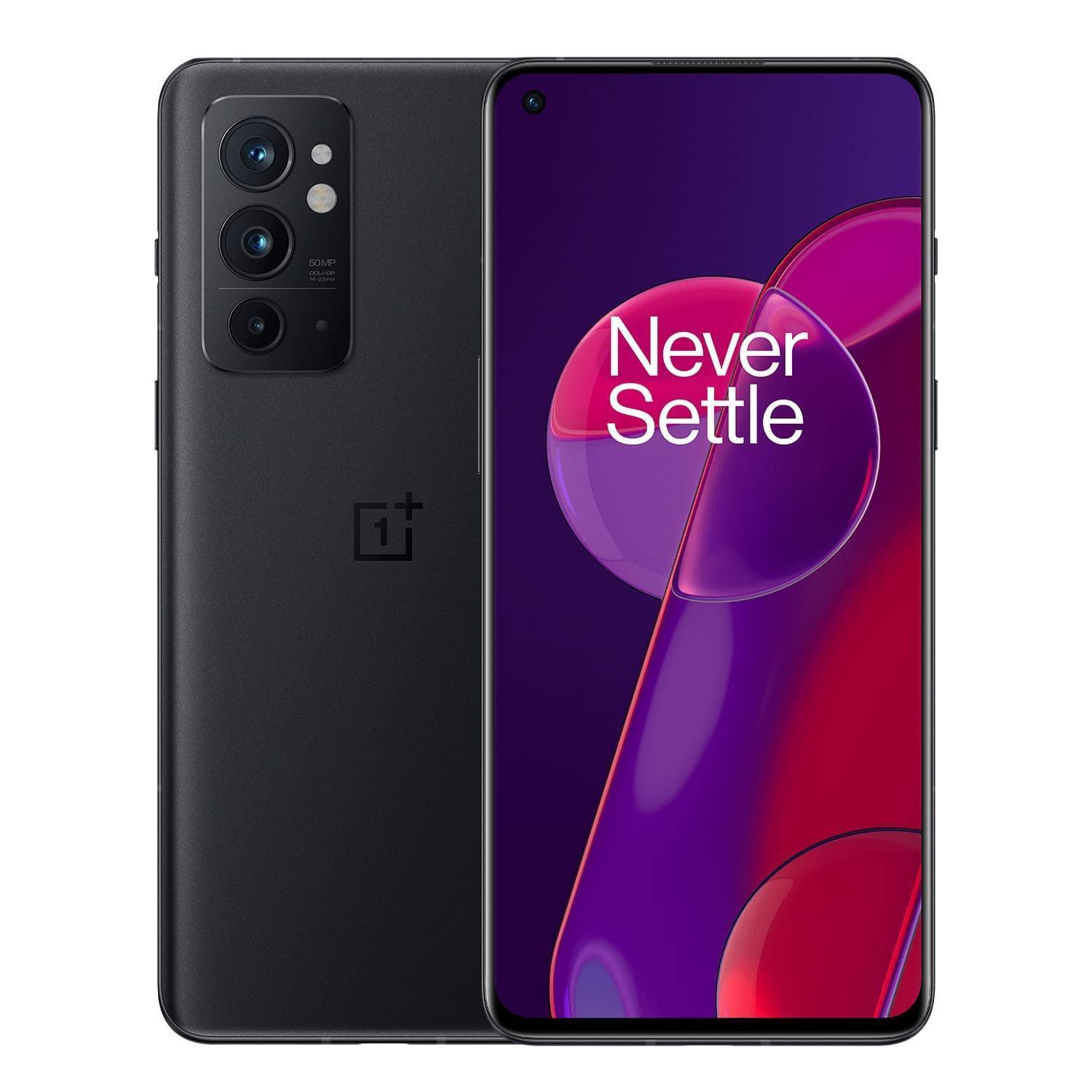 (Refurbished) OnePlus 9RT 5G Hacker Black, 12GB RAM, 256GB Storage +Alexa hands-free capable - Triveni World