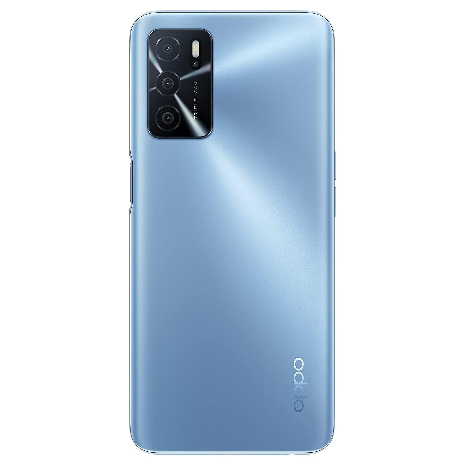 (Refurbished) Oppo A16 (Pearl Blue, 4GB RAM, 64GB Storage) Without Offers, Large - Triveni World