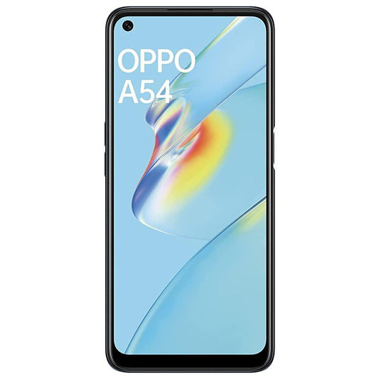 (Refurbished) OPPO A54 (Crystal Black, 4GB RAM, 128GB Storage) with No Cost EMI/Additional Exchange Offe - Triveni World