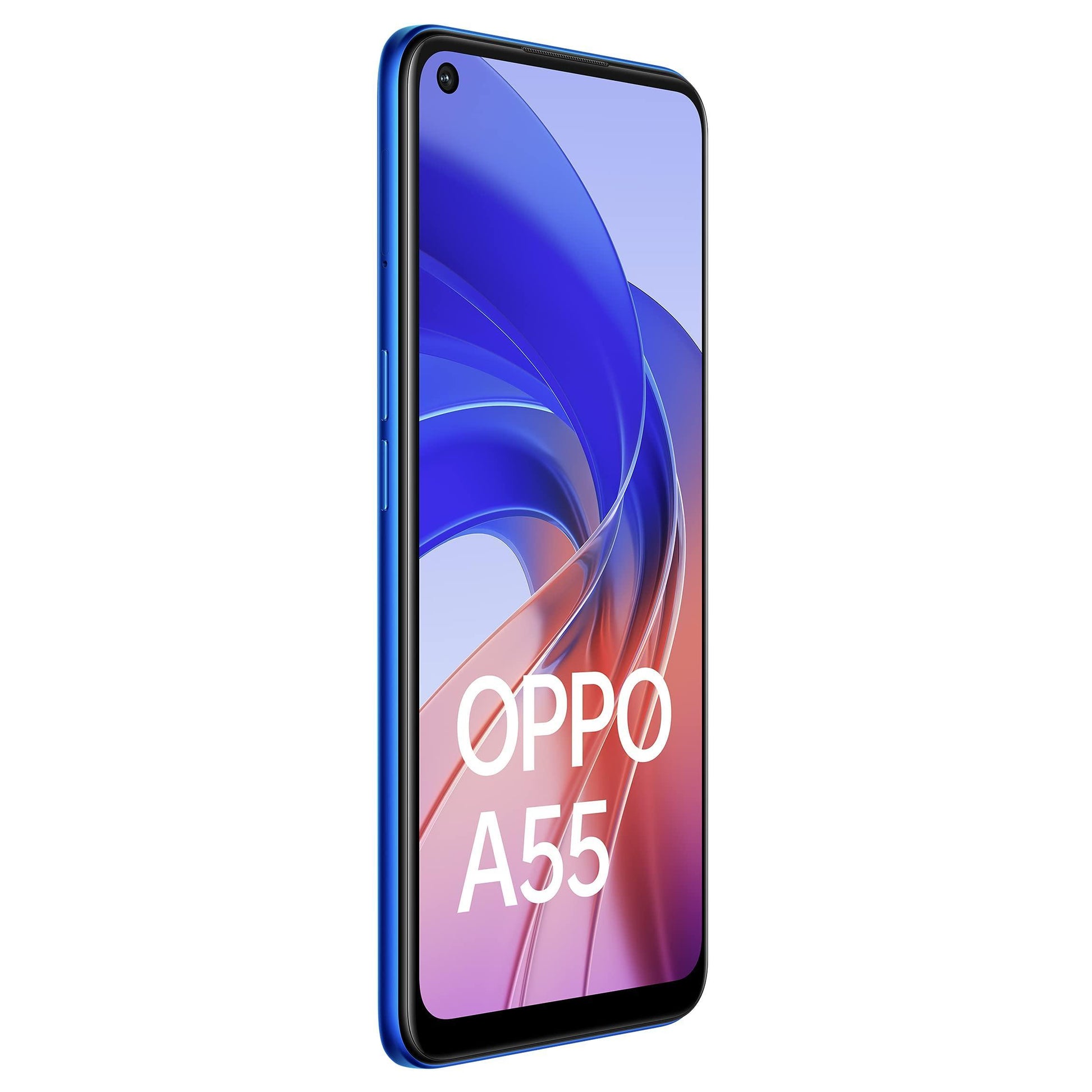 (Refurbished) OPPO A55 (Rainbow Blue, 6GB RAM, 128GB Storage) with No Cost EMI/Additional Exchange Offers - Triveni World