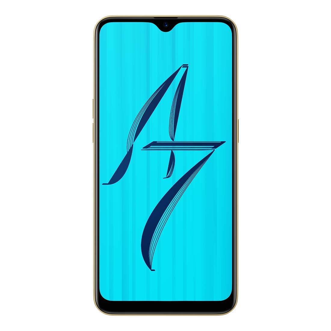 (Refurbished) OPPO A7 (Glaring Gold, 3GB RAM, 64GB Storage) Without Offer - Triveni World