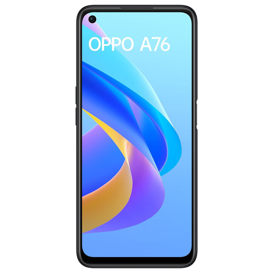 (Refurbished) OPPO A76 (Glowing Black, 6GB RAM, 128 Storage) with No Cost EMI/Additional Exchange Offers - Triveni World