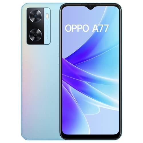 (Refurbished) OPPO A77 (Sky Blue, 4GB RAM, 128 Storage) with No Cost EMI/Additional Exchange Offers - Triveni World