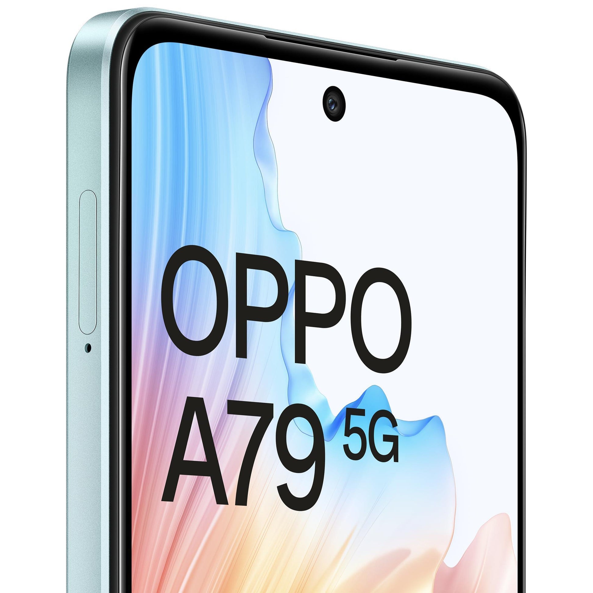 (Refurbished) Oppo A79 5G (Glowing Green, 8GB RAM, 128GB Storage) | 5000 mAh Battery with 33W SUPERVOOC Charger | 50MP AI Rear Camera | 6.72" FHD+ 90Hz Display | with No Cost EMI/Additional Exchange Offers - Triveni World