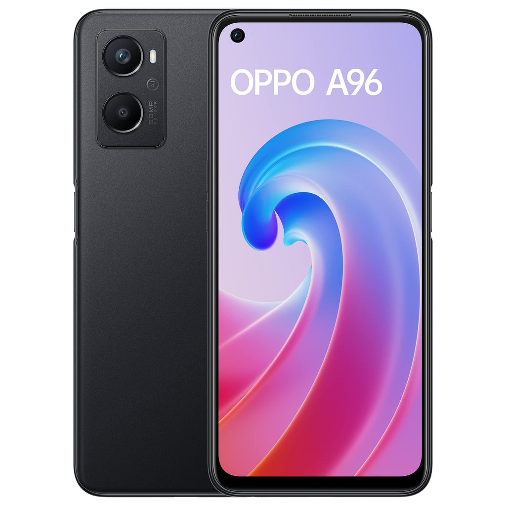 (Refurbished) OPPO A96 (Starry Black, 8GB RAM, 128 Storage) with No Cost EMI/Additional Exchange Offers - Triveni World