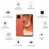 (Refurbished) OPPO F17 (Dynamic Orange, 6GB RAM, 128GB Storage) with No Cost EMI/Additional Exchange Offers - Triveni World