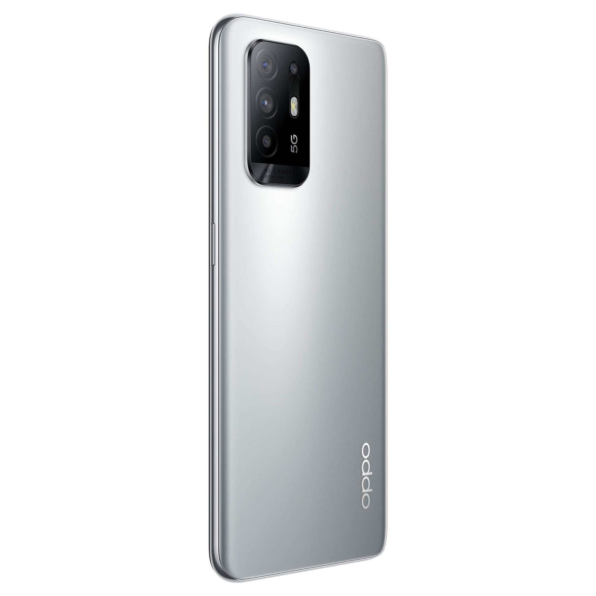 (Refurbished) OPPO F19 Pro+ 5G (Space Silver, 8GB RAM, 128GB Storage) with No Cost EMI/Additional Exchange Offers - Triveni World