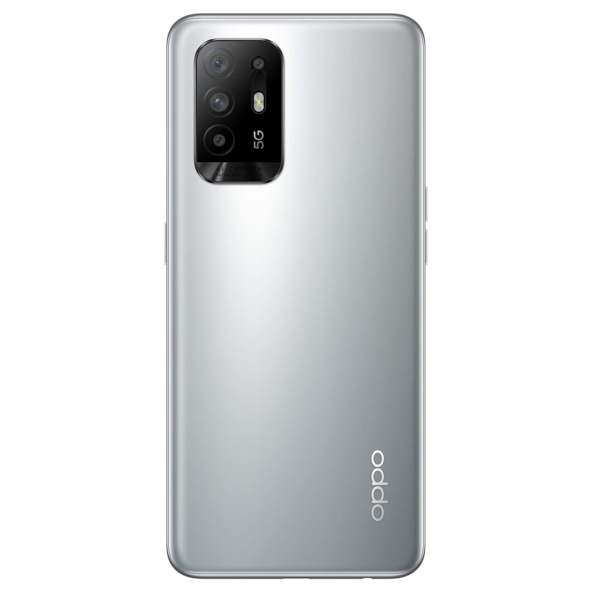 (Refurbished) OPPO F19 Pro+ 5G (Space Silver, 8GB RAM, 128GB Storage) with No Cost EMI/Additional Exchange Offers - Triveni World