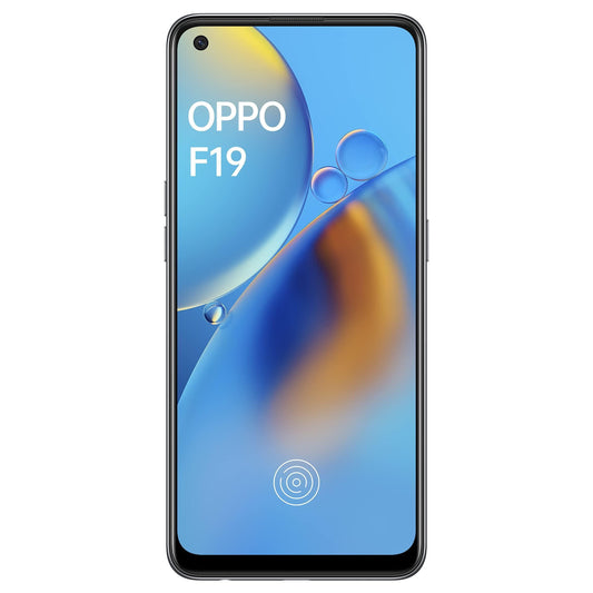 (Refurbished) OPPO F19 (Space Silver, 6GB RAM, 128GB Storage) - Triveni World