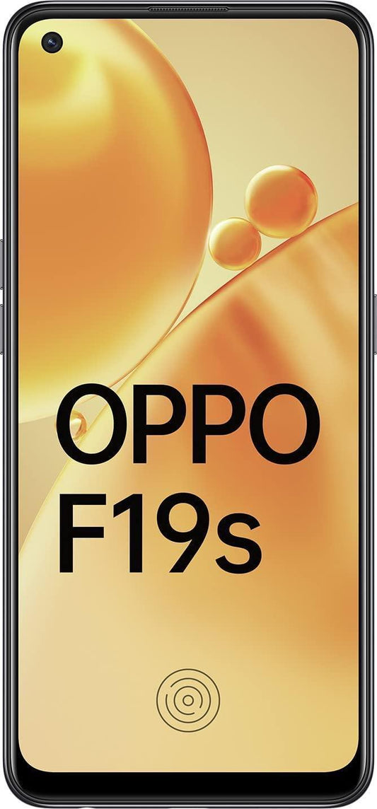 (Refurbished) Oppo F19s 6/128 (Glowing Black, 6GB RAM/128GB Storage) - Triveni World