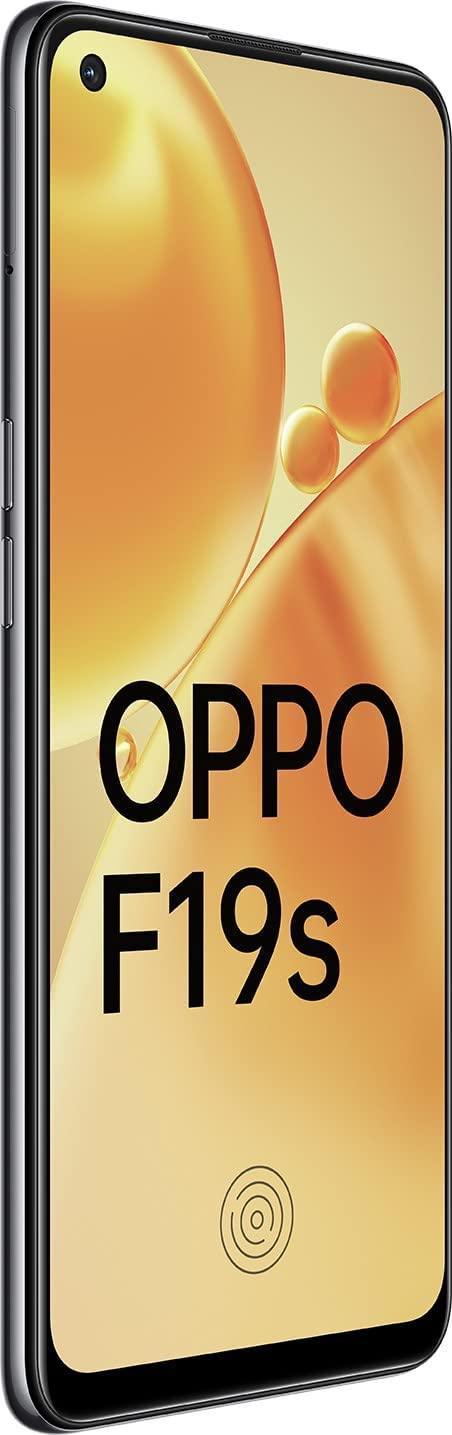 (Refurbished) Oppo F19s 6/128 (Glowing Black, 6GB RAM/128GB Storage) - Triveni World