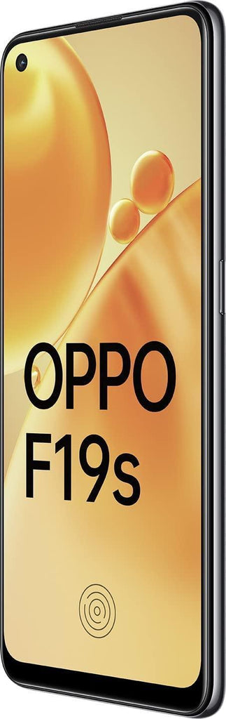 (Refurbished) Oppo F19s 6/128 (Glowing Black, 6GB RAM/128GB Storage) - Triveni World