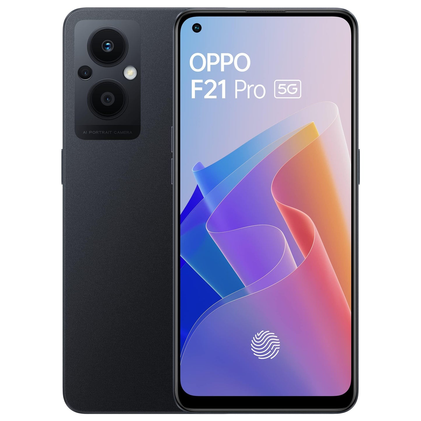 (Refurbished) OPPO F21 Pro 5G (Cosmic Black, 8GB RAM, 128 Storage) with No Cost EMI/Additional Exchange Offers - Triveni World