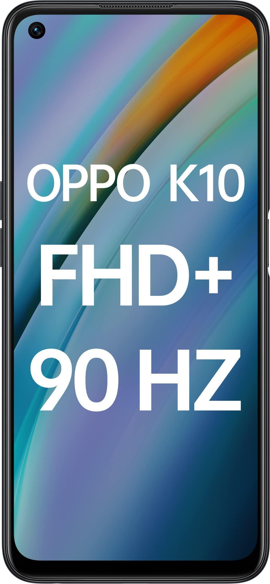 (Refurbished) OPPO K10 (Black Carbon, 6GB RAM 128GB Storage) - Triveni World