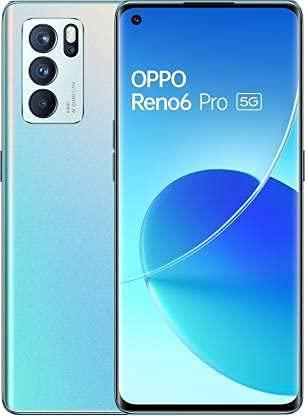 (Refurbished) Oppo Reno 6 Pro 5G (Aurora, 12GB RAM, 256GB Storage) - Triveni World