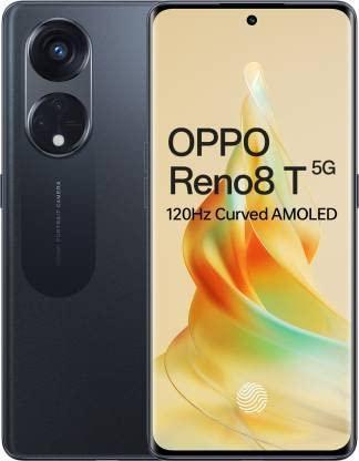 (Refurbished) Oppo Reno 8T 5G (Midnight Black, 8GB RAM, 128GB Storage) - Triveni World