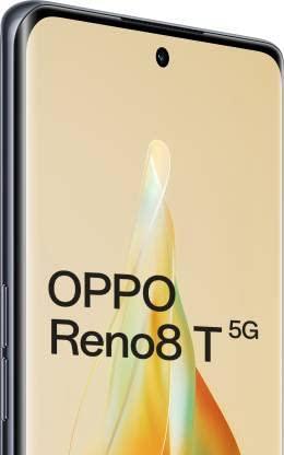 (Refurbished) Oppo Reno 8T 5G (Midnight Black, 8GB RAM, 128GB Storage) - Triveni World