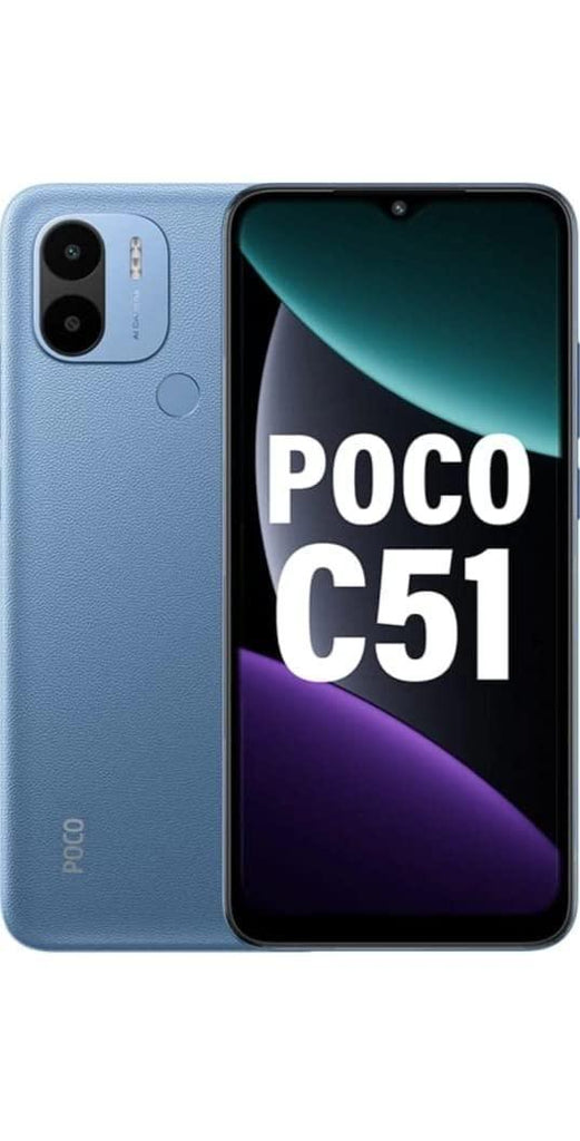 (Refurbished) Poco C51 (Royal Blue, 64 GB) (4 GB RAM) - Triveni World