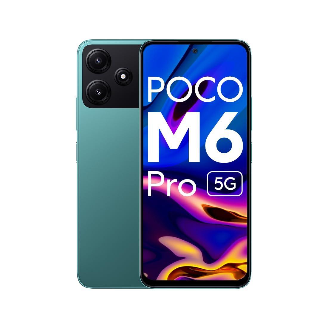 (Refurbished) POCO M6 Pro 5G (Forest Green, 4GB RAM, 128GB Storage) - Triveni World