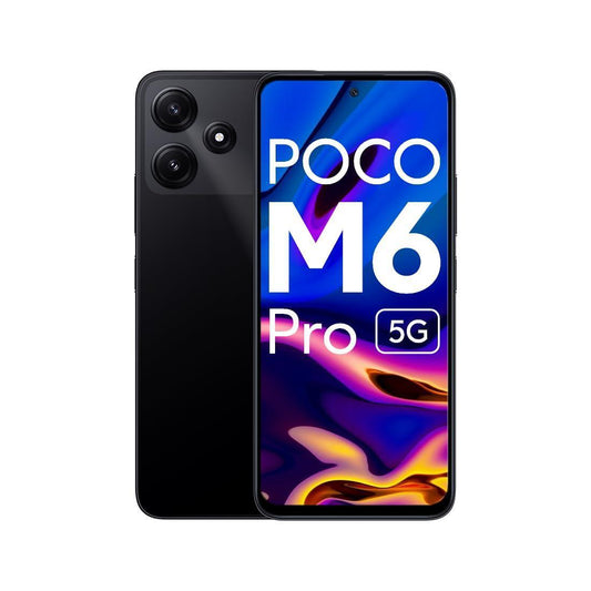 (Refurbished) POCO M6 Pro 5G (Power Black, 4GB RAM, 128GB Storage) - Triveni World