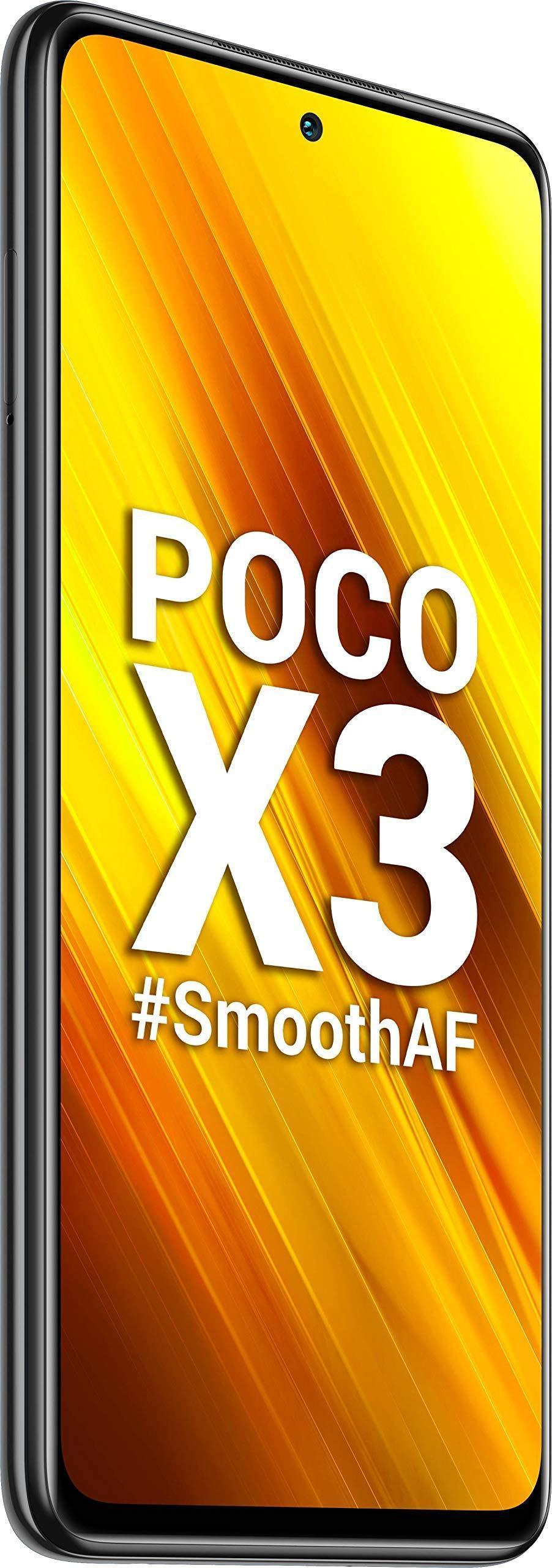 (Refurbished) Poco X3 (Shadow Gray, 6GB RAM, 64GB Storage) - Triveni World