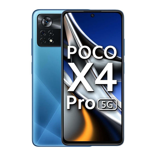 (Refurbished) Poco X4 Pro 5G Laser Blue 8GB RAM 128GB ROM - Triveni World