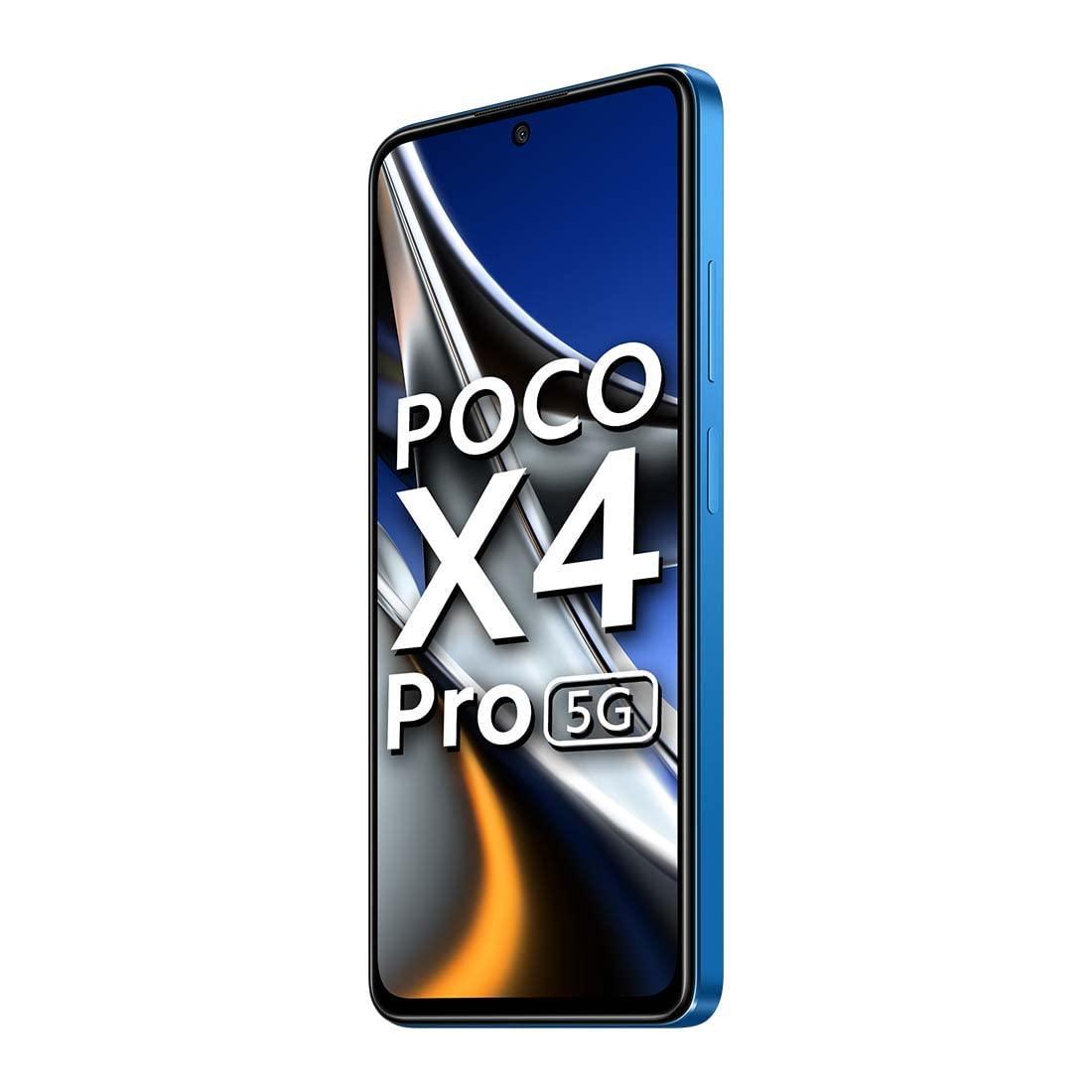 (Refurbished) Poco X4 Pro 5G Laser Blue 8GB RAM 128GB ROM - Triveni World