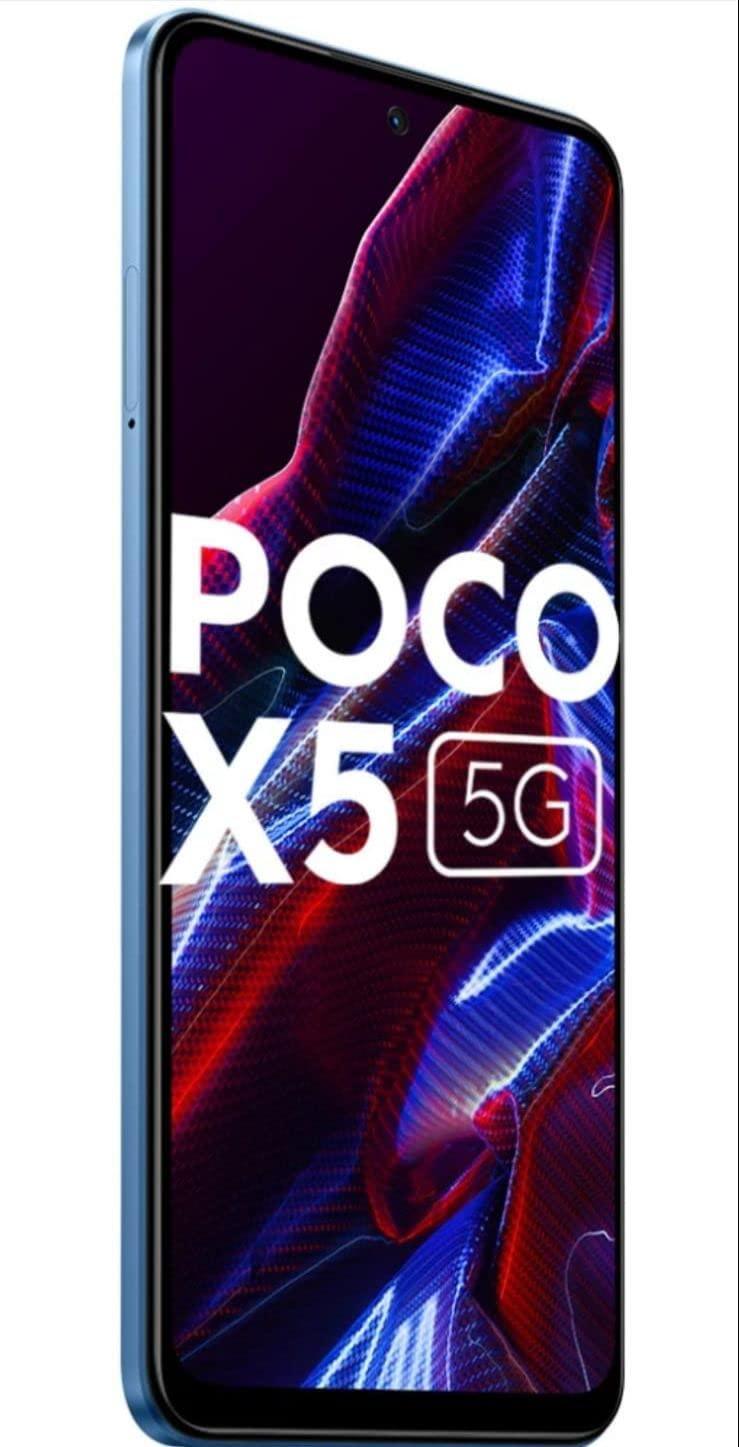 (Refurbished) Poco X5 5G (Wildcat Blue, 128 GB) (6 GB RAM) - Triveni World