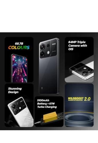 (Refurbished) Poco X6 5G (Mirror Black, 256 GB) (8 GB RAM) - Triveni World