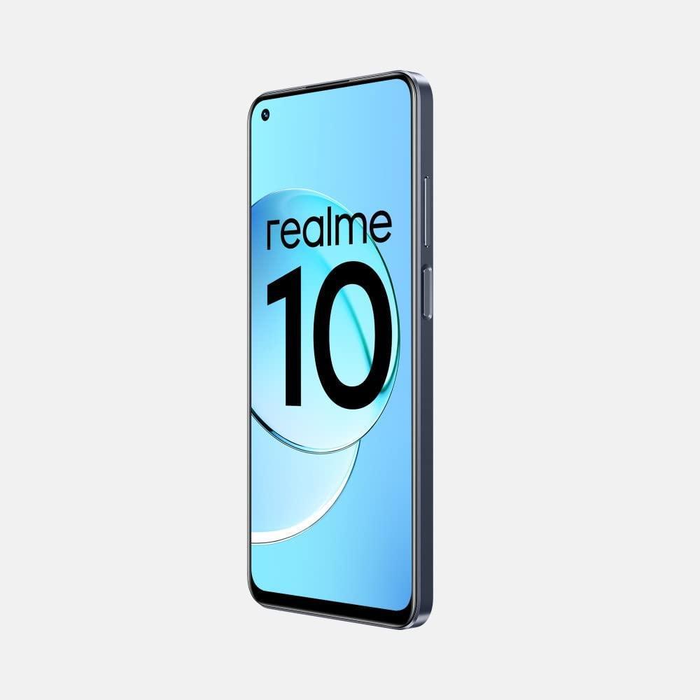 (Refurbished) realme 10 (Rush Black, 4 GB Ram, 64 GB RAM Storage) - Triveni World