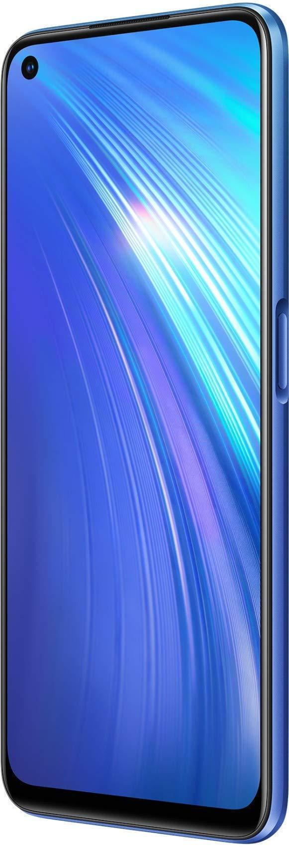 (Refurbished) Realme 6 (Comet Blue, 8GB RAM, 128GB Storage) - Triveni World