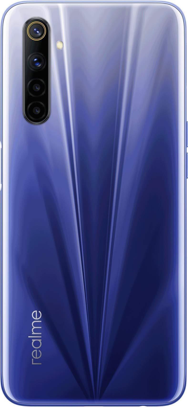 (Refurbished) Realme 6 (Comet Blue, 8GB RAM, 128GB Storage) - Triveni World