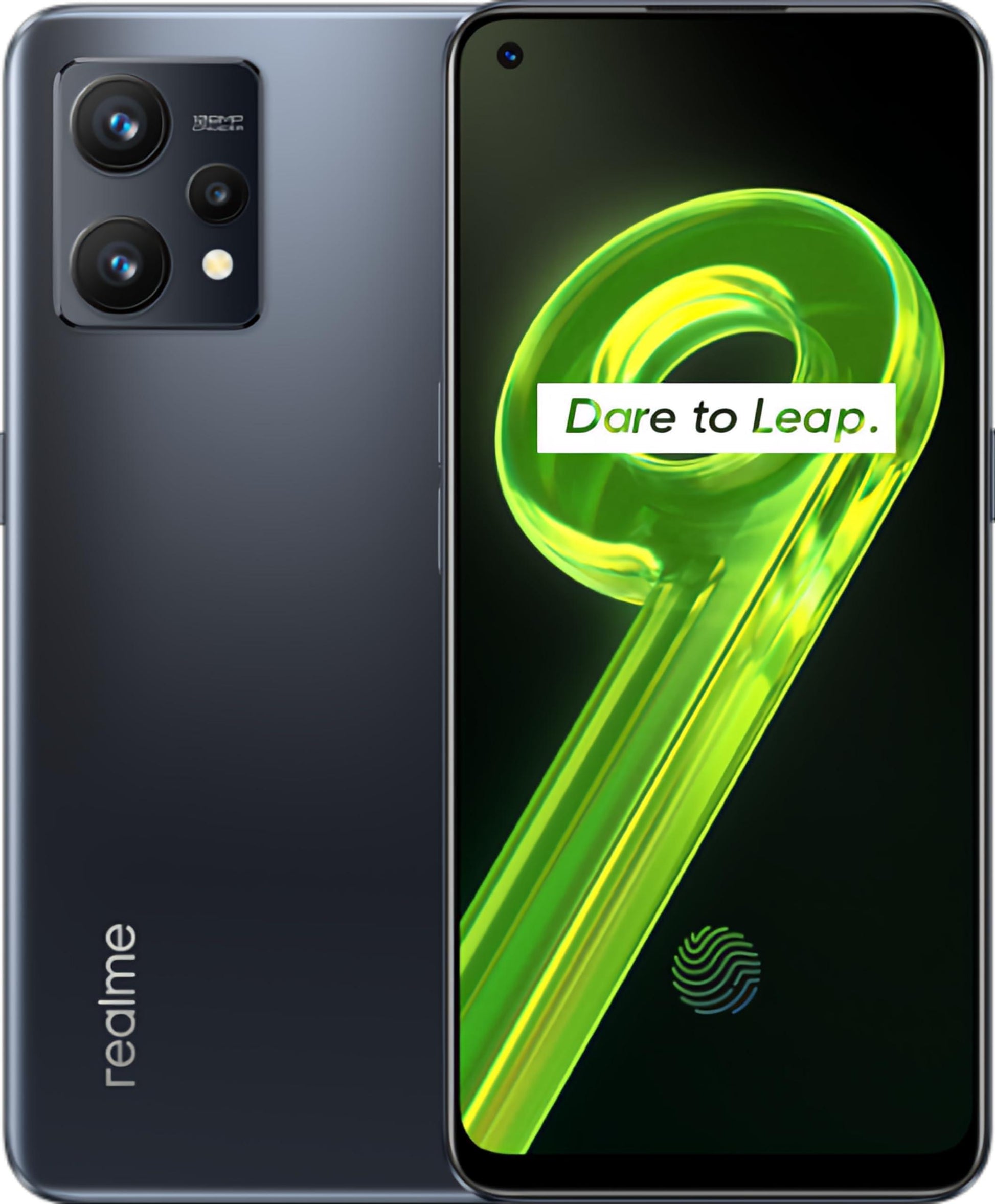 (Refurbished) realme 9 (Meteor Black,6GB RAM, 128GB Storage) - Triveni World