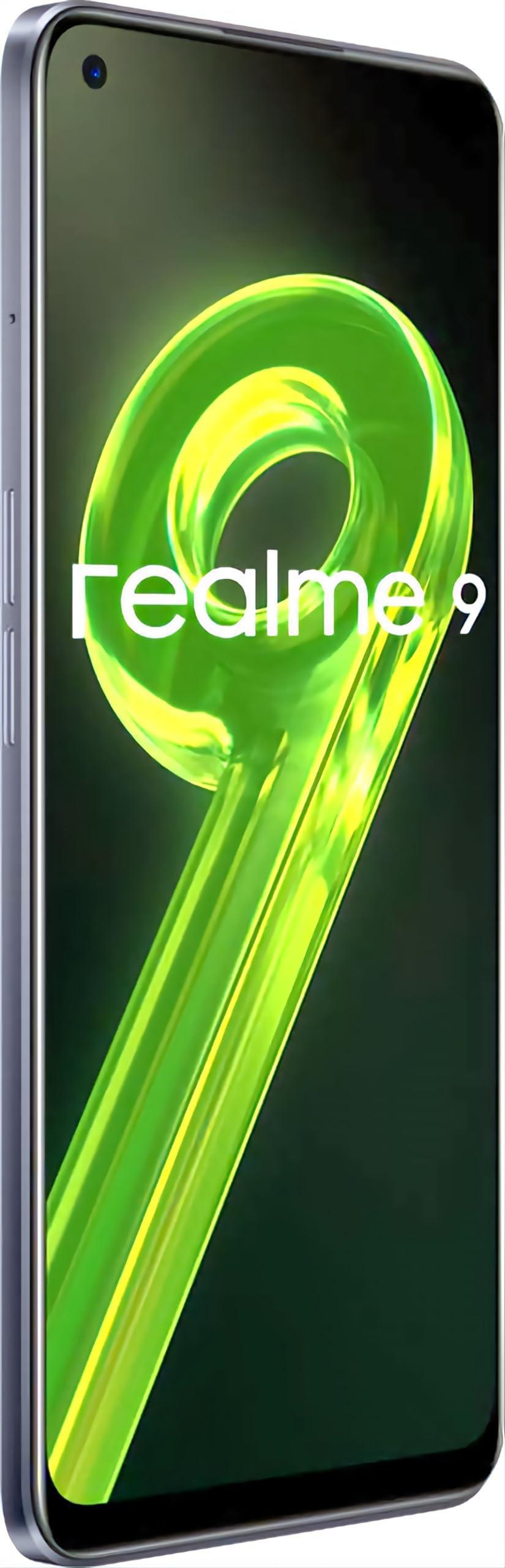 (Refurbished) realme 9 (Meteor Black,6GB RAM, 128GB Storage) - Triveni World